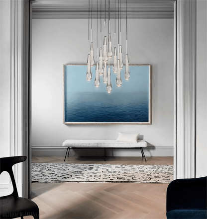 SOLITAIRE MODERN ROUND CHANDELIER-Nobipets