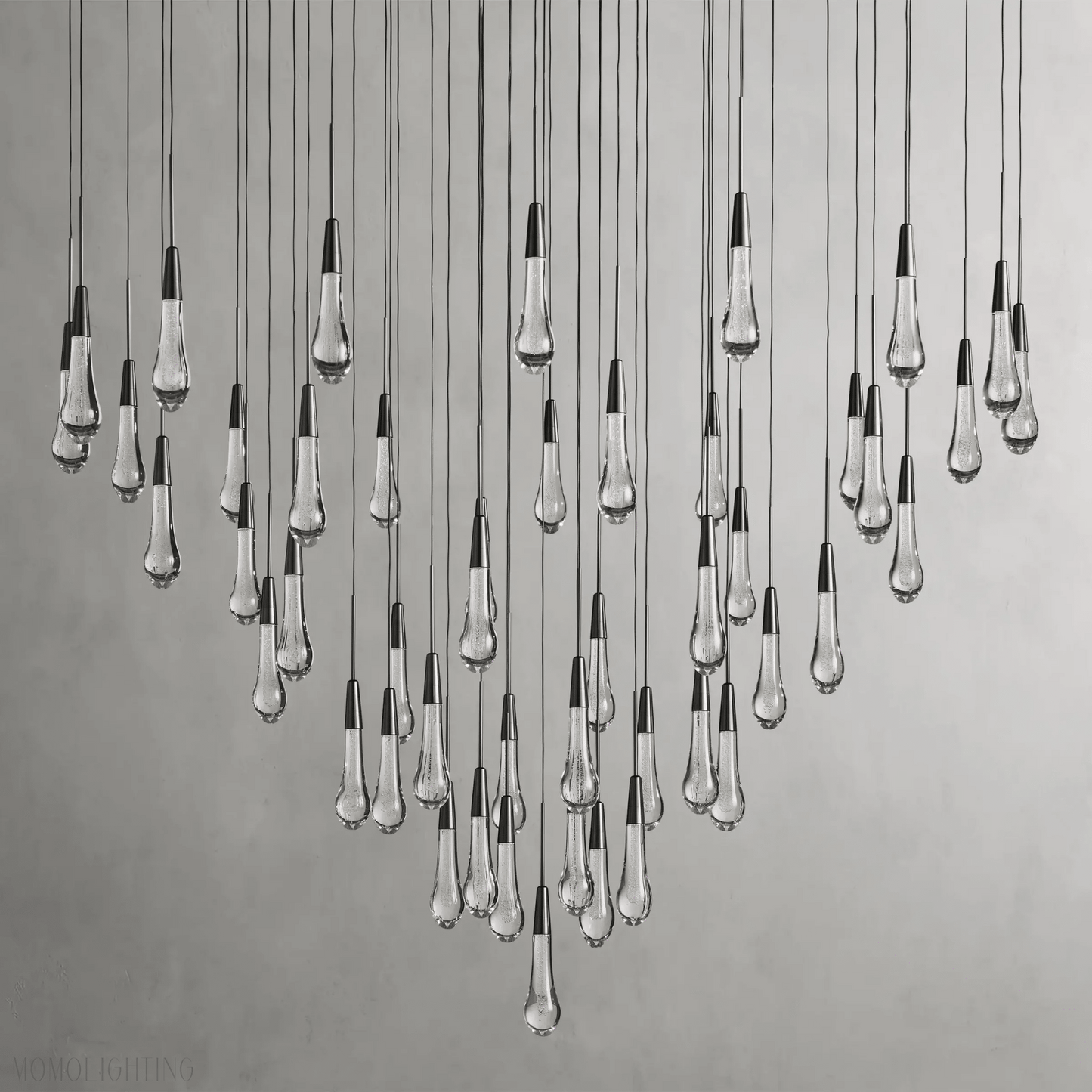 SOLITAIRE MODERN ROUND CHANDELIER-Nobipets