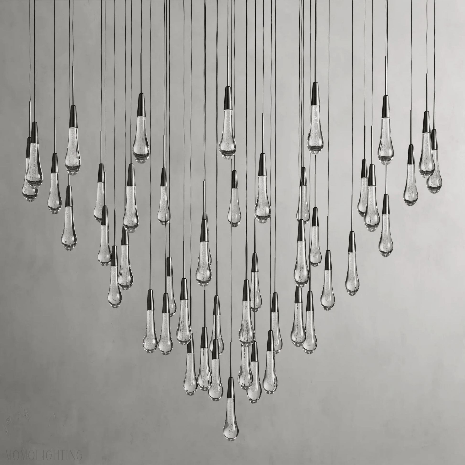 SOLITAIRE MODERN ROUND CHANDELIER-Nobipets