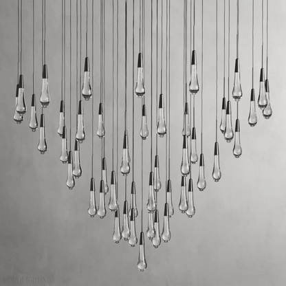 SOLITAIRE MODERN ROUND CHANDELIER-Nobipets