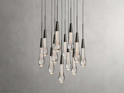 Solitaire Round Chandelier 17" 24" 36“ 58“-Nobipets