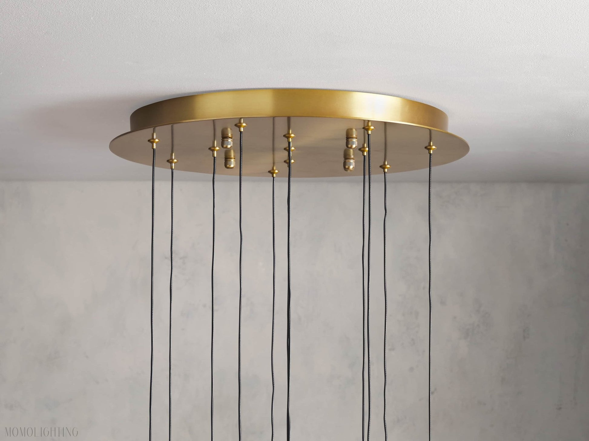 Solitaire Round Chandelier 17" 24" 36“ 58“-Nobipets