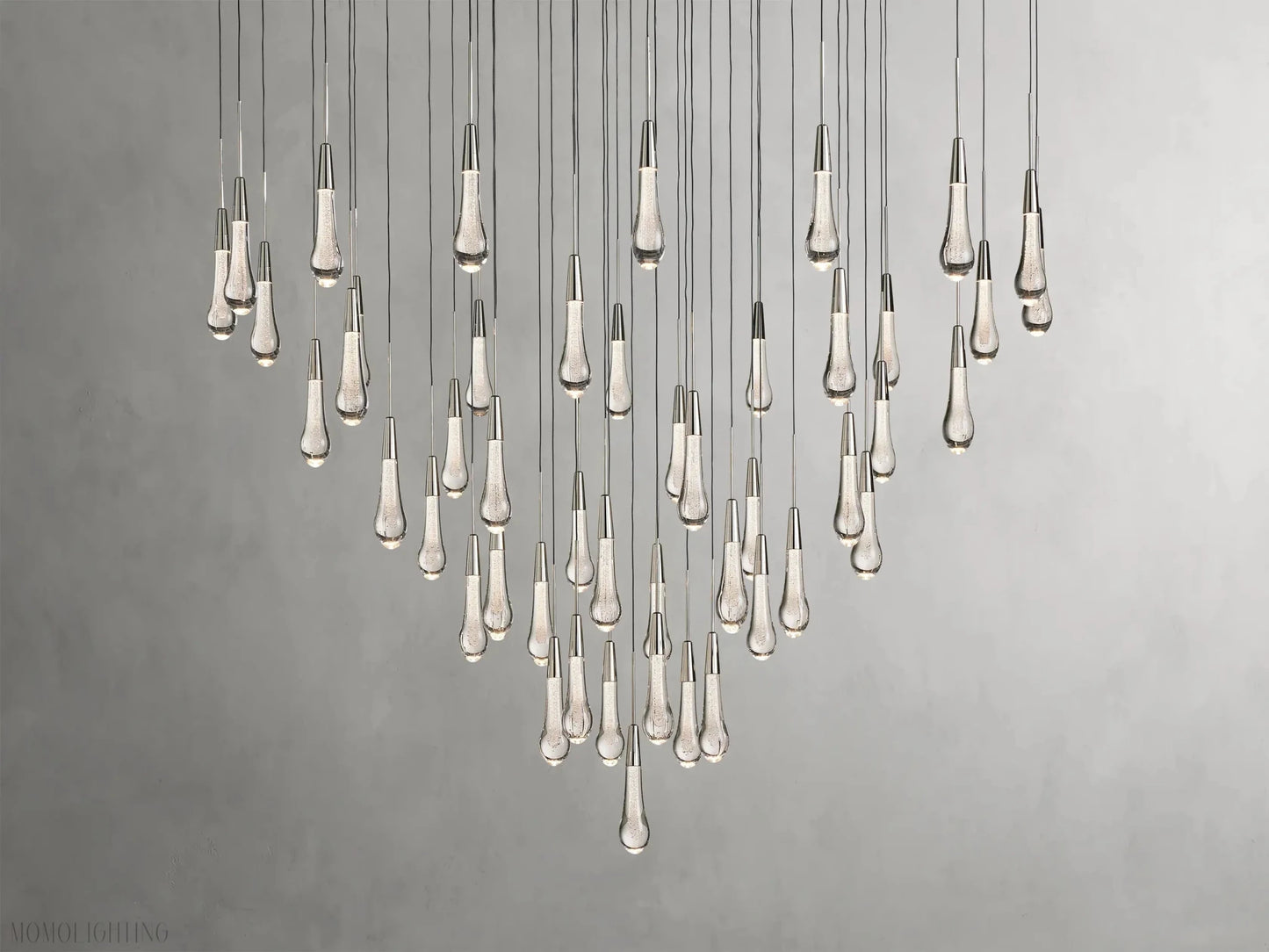 Solitaire Round Chandelier 17" 24" 36“ 58“-Nobipets
