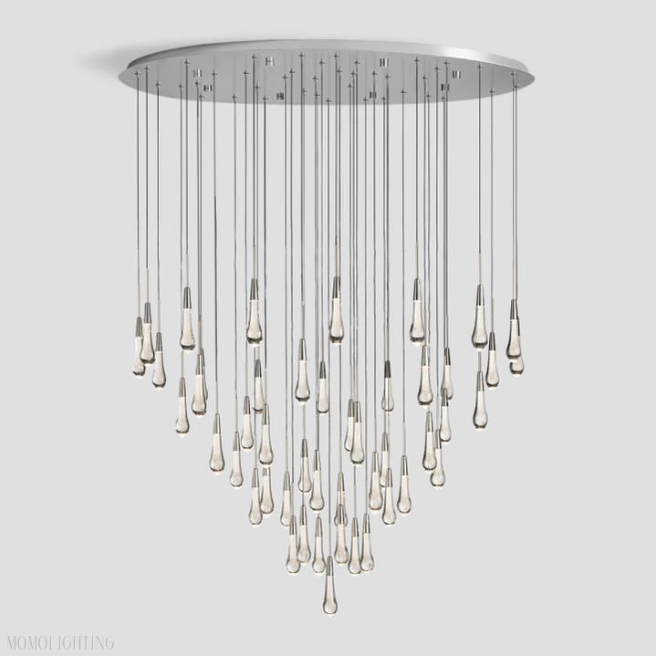Solitaire Round Chandelier 17" 24" 36“ 58“-Nobipets