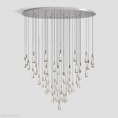 Solitaire Round Chandelier 17" 24" 36“ 58“-Nobipets