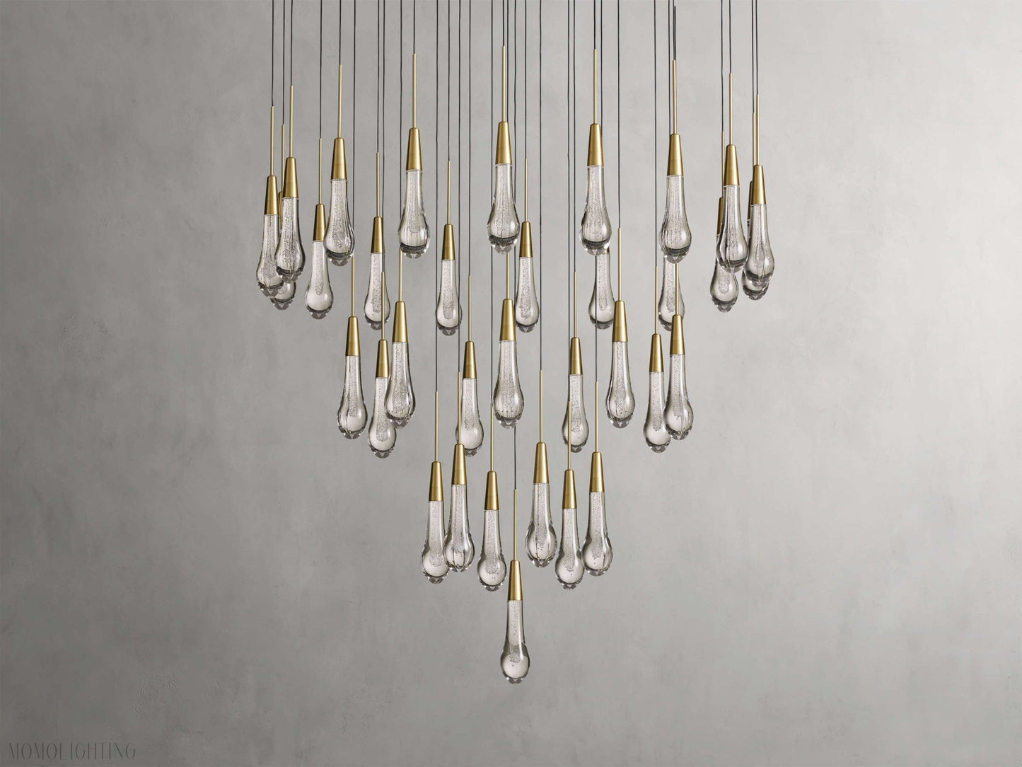 Solitaire Round Chandelier 17" 24" 36“ 58“-Nobipets