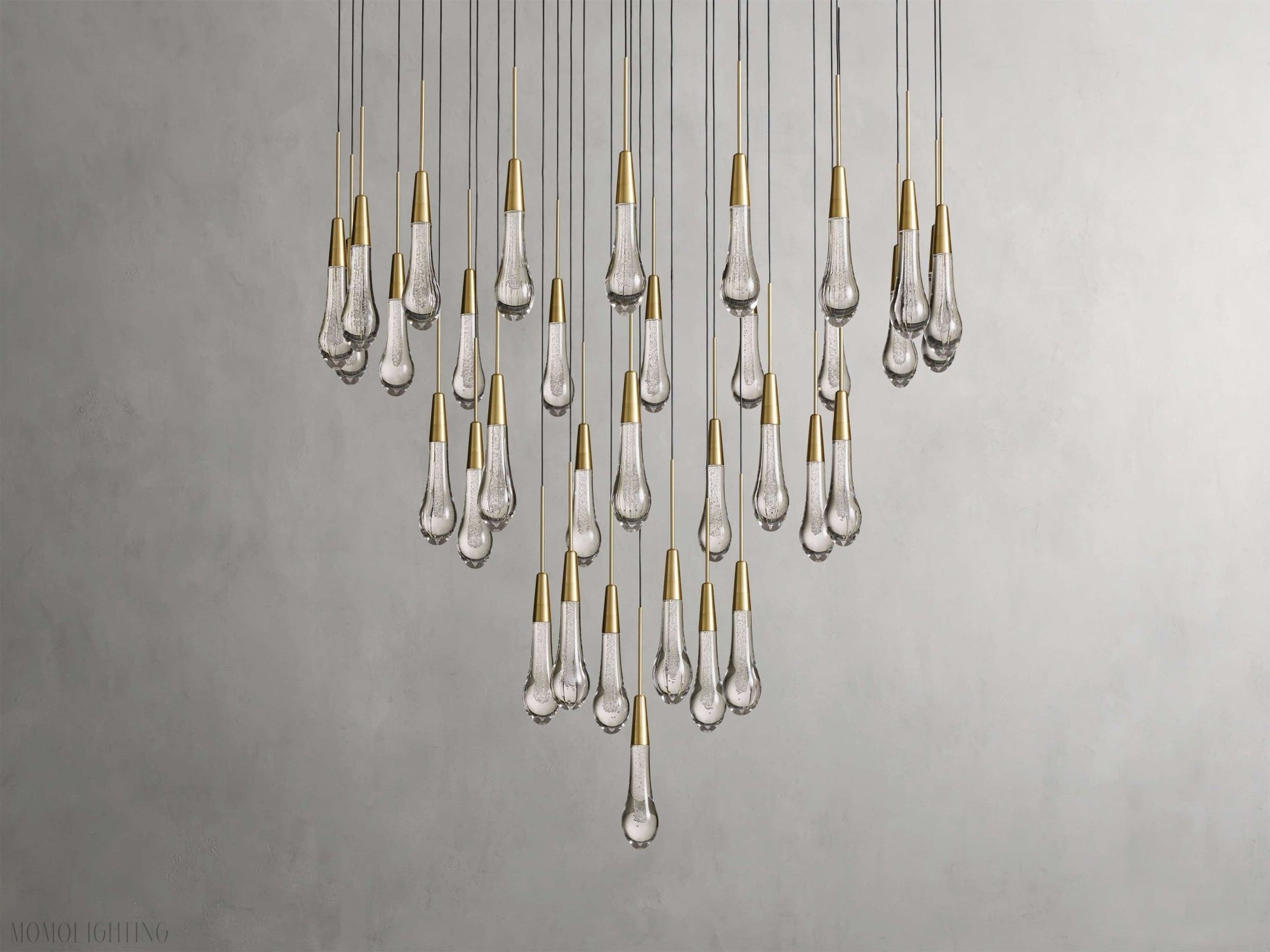 Solitaire Round Chandelier 17" 24" 36“ 58“-Nobipets