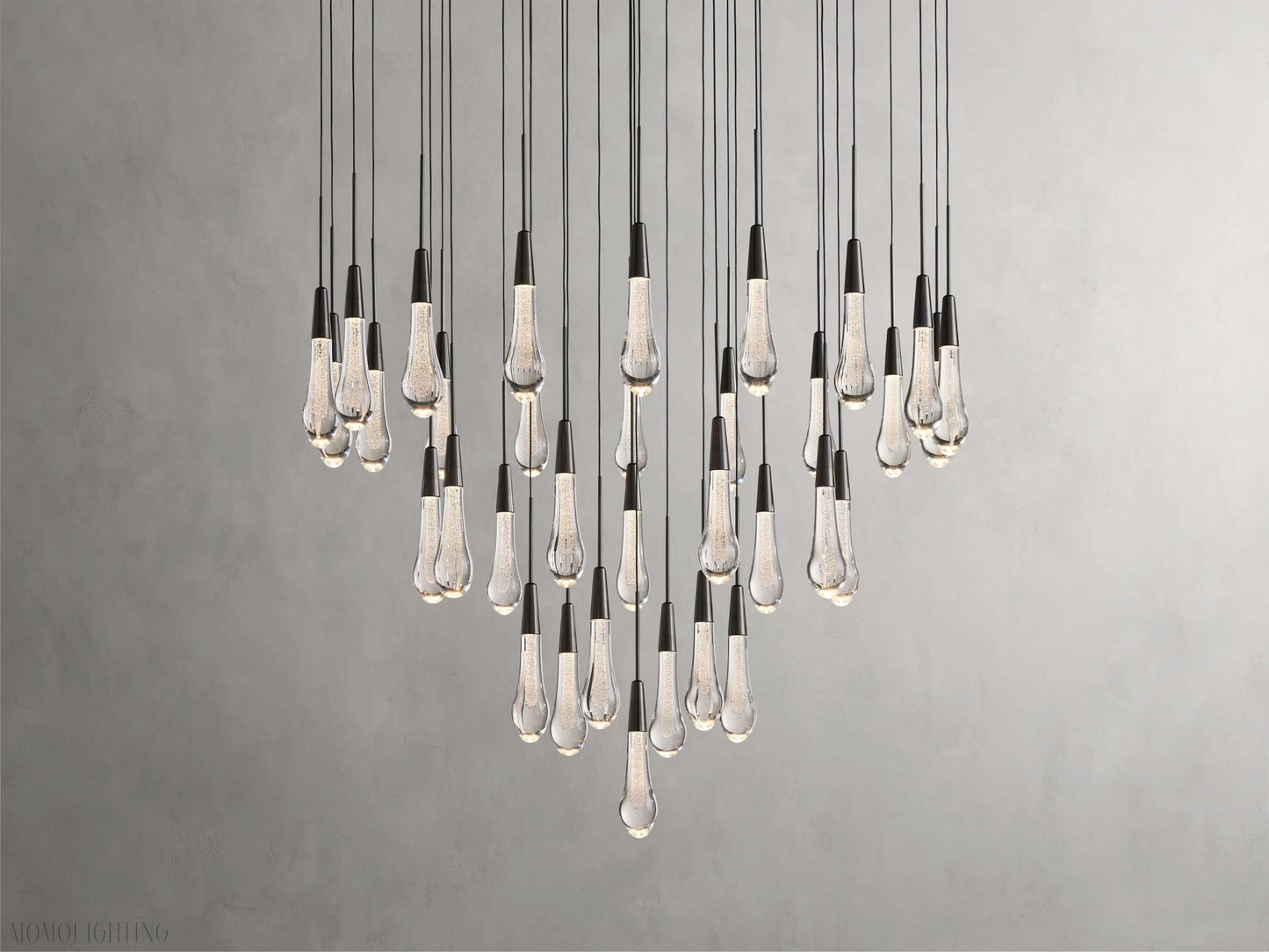 Solitaire Round Chandelier 17" 24" 36“ 58“-Nobipets