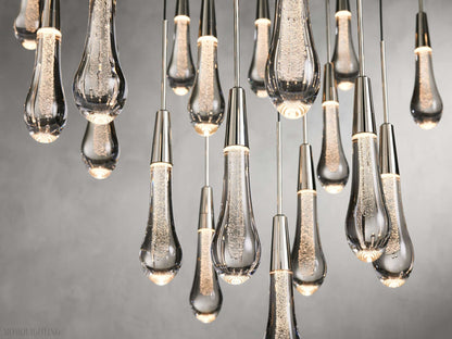Solitaire Round Chandelier 17" 24" 36“ 58“-Nobipets