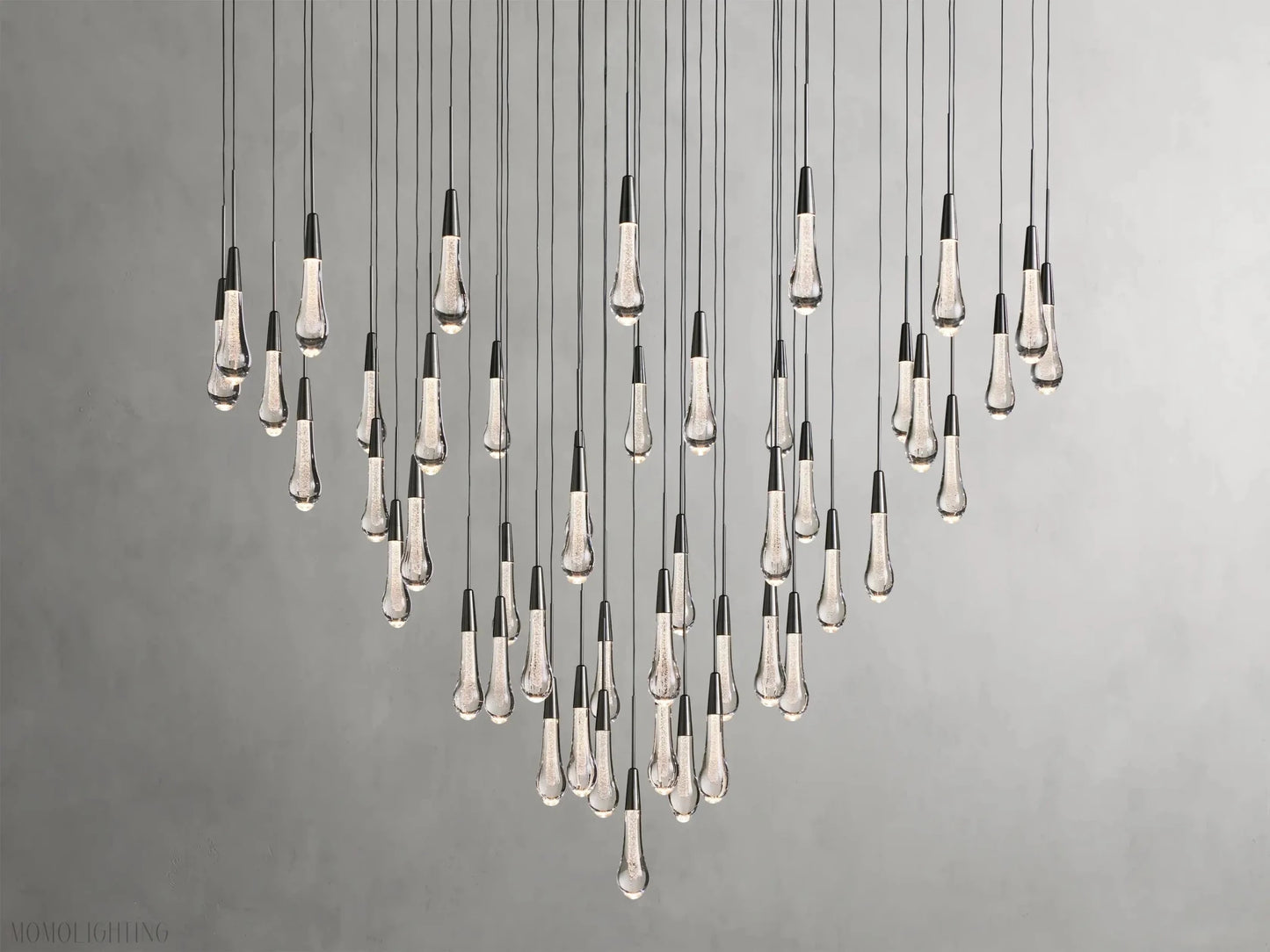 Solitaire Round Chandelier 17" 24" 36“ 58“-Nobipets
