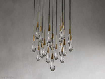 Solitaire Round Chandelier 17" 24" 36“ 58“-Nobipets