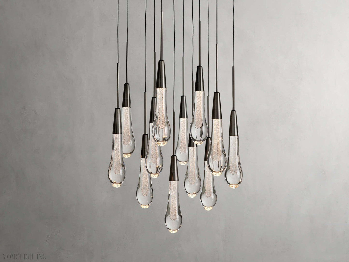 Solitaire Round Chandelier 17" 24" 36“ 58“-Nobipets