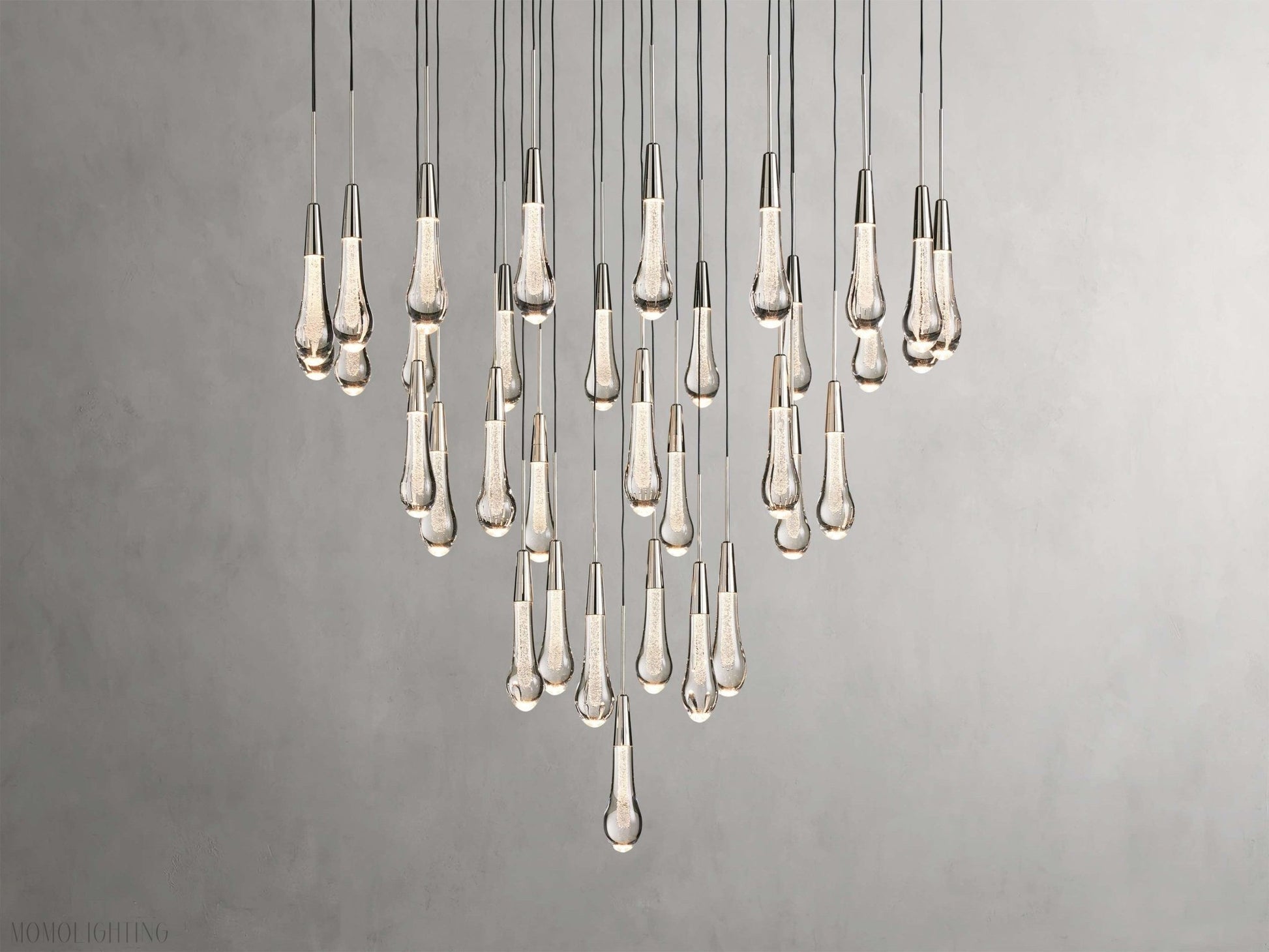 Solitaire Round Chandelier 17" 24" 36“ 58“-Nobipets