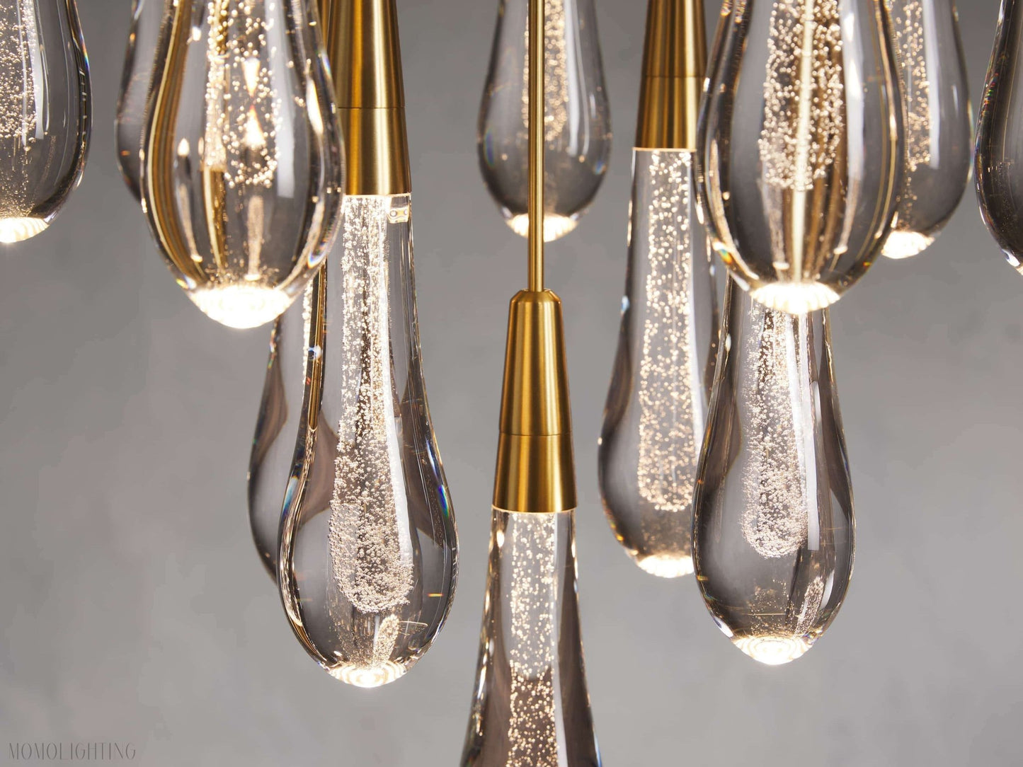 Solitaire Round Chandelier 17" 24" 36“ 58“-Nobipets
