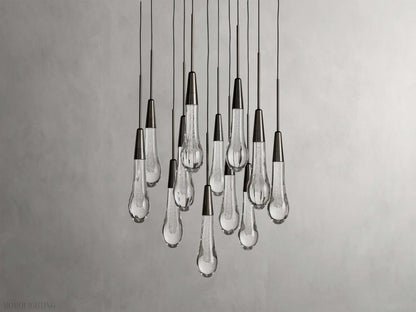 Solitaire Round Chandelier 17" 24" 36“ 58“-Nobipets