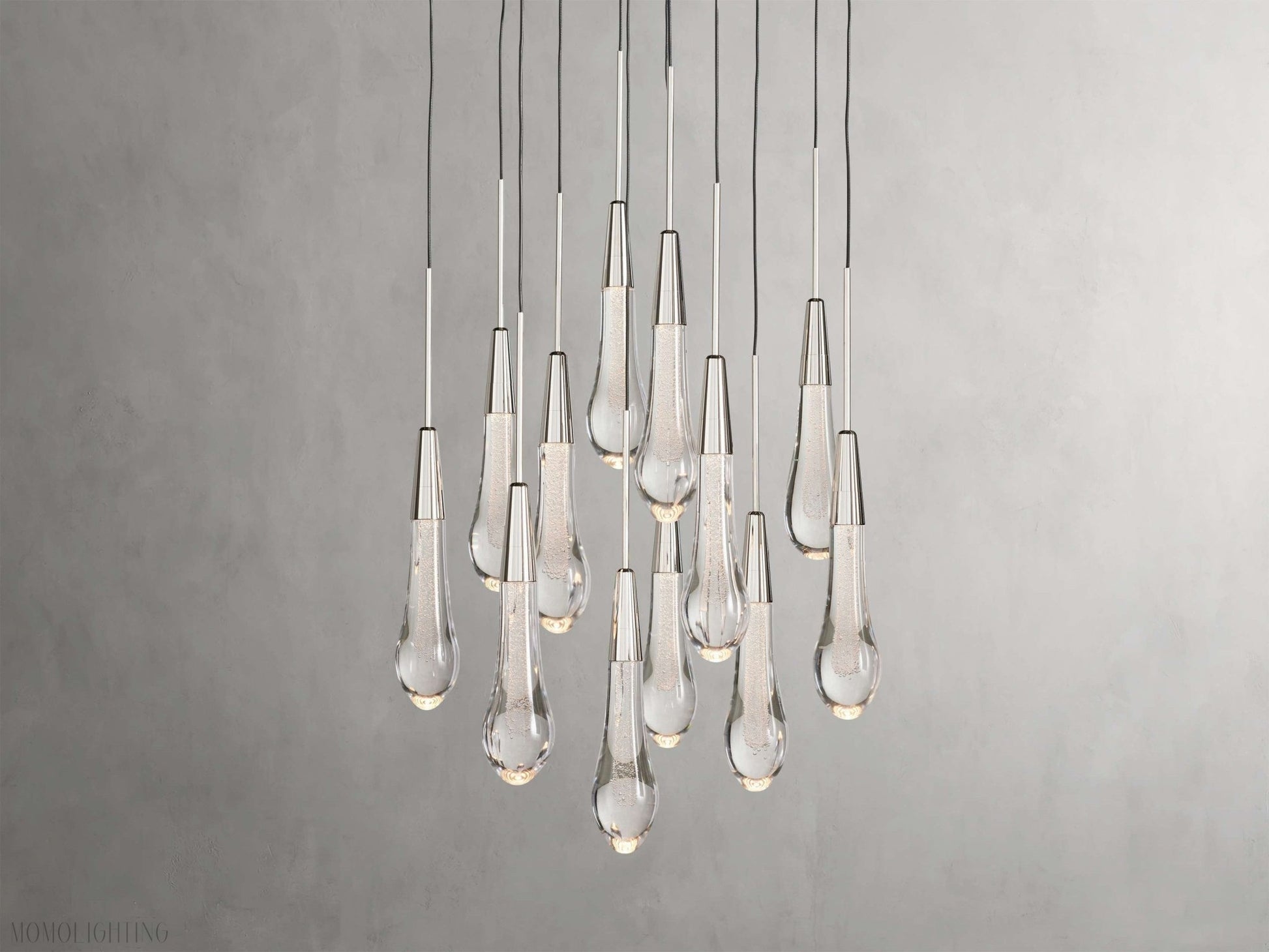 Solitaire Round Chandelier 17" 24" 36“ 58“-Nobipets