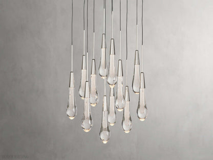 Solitaire Round Chandelier 17" 24" 36“ 58“-Nobipets