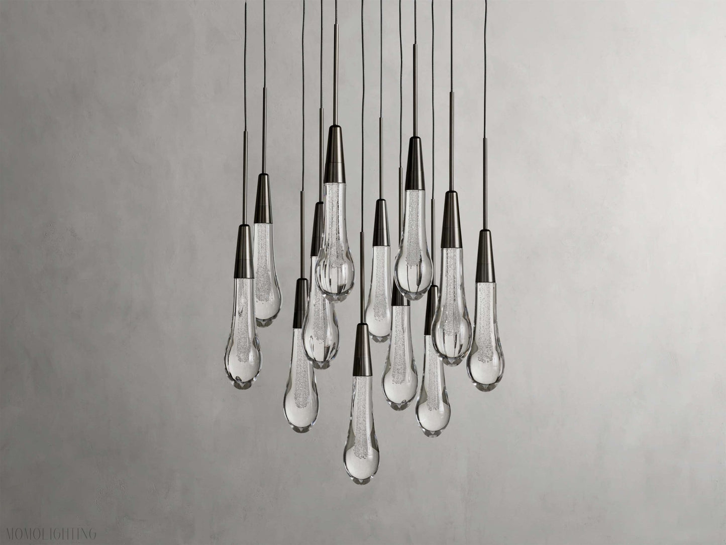 Solitaire Round Chandelier 17" 24" 36“ 58“-Nobipets