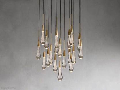 Solitaire Round Chandelier 17" 24" 36“ 58“-Nobipets