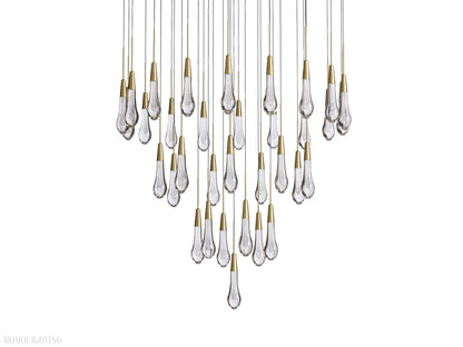 Solitaire Round Chandelier 17" 24" 36“ 58“-Nobipets