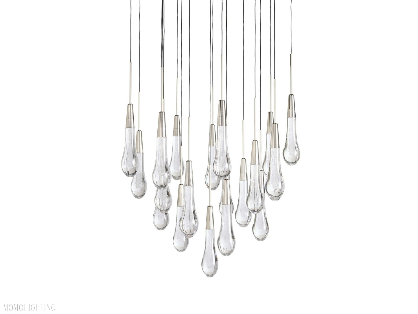Solitaire Round Chandelier 17" 24" 36“ 58“-Nobipets