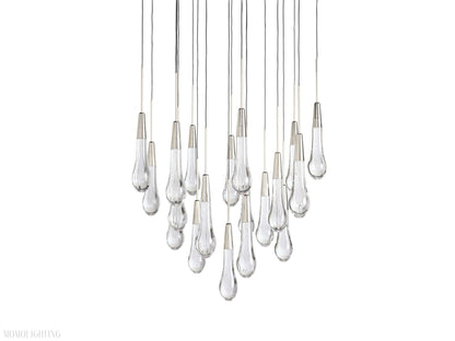 Solitaire Round Chandelier 17" 24" 36“ 58“-Nobipets