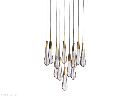 Solitaire Round Chandelier 17" 24" 36“ 58“-Nobipets