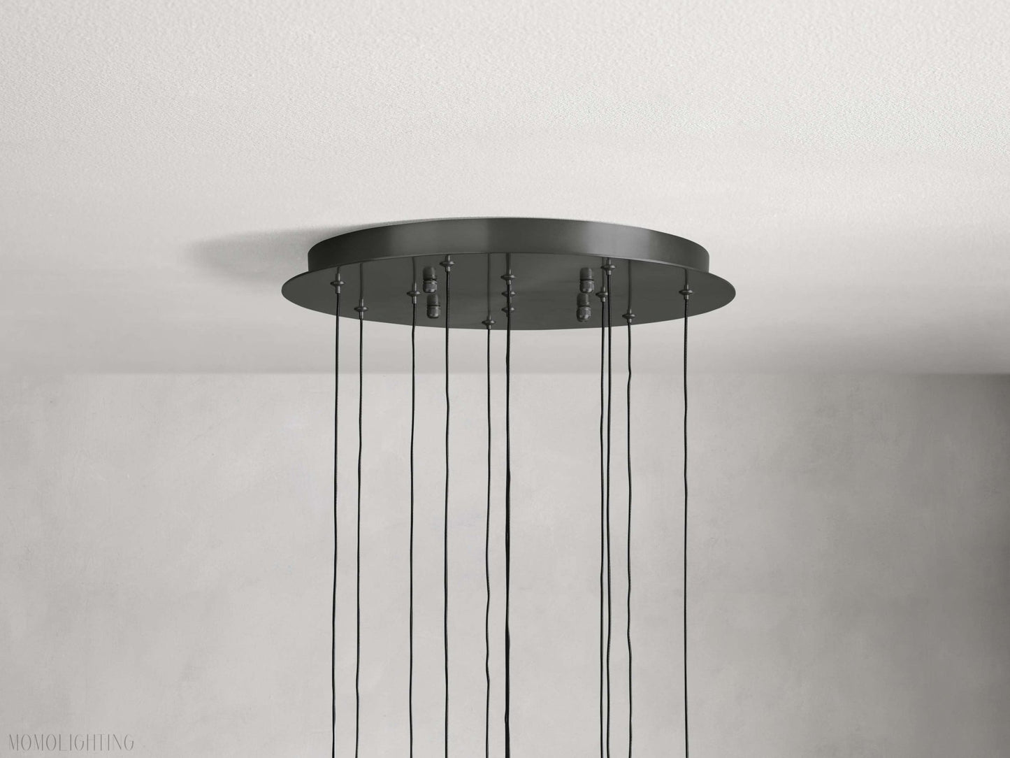 Solitaire Round Chandelier 17" 24" 36“ 58“-Nobipets