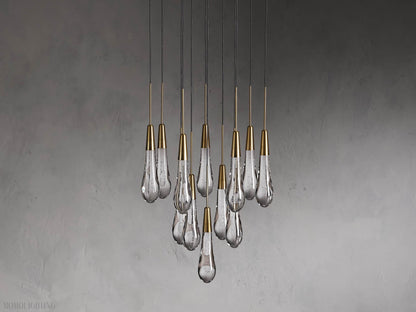 Solitaire Round Chandelier 17" 24" 36“ 58“-Nobipets