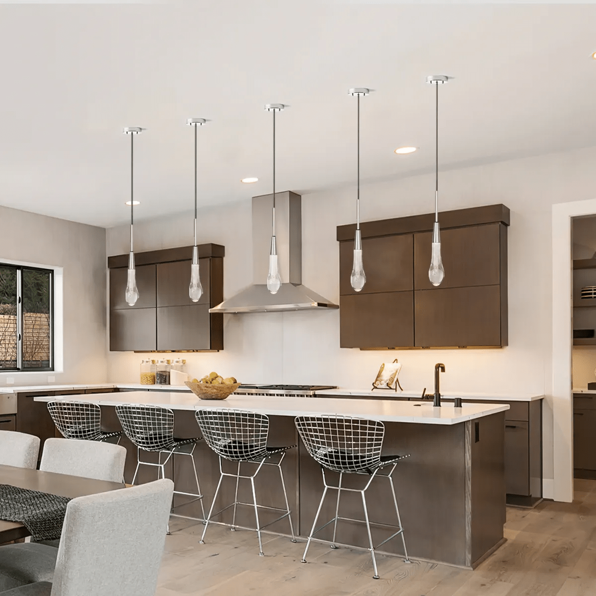 Solitaire Single Light /3-light Pendant