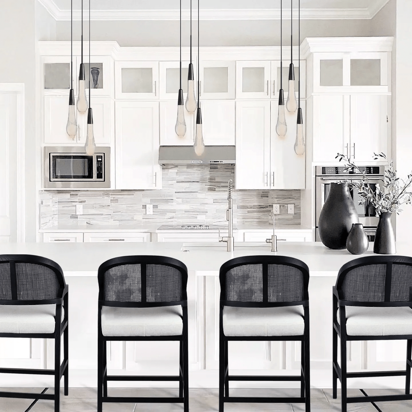 Solitaire Single Light /3-light Pendant