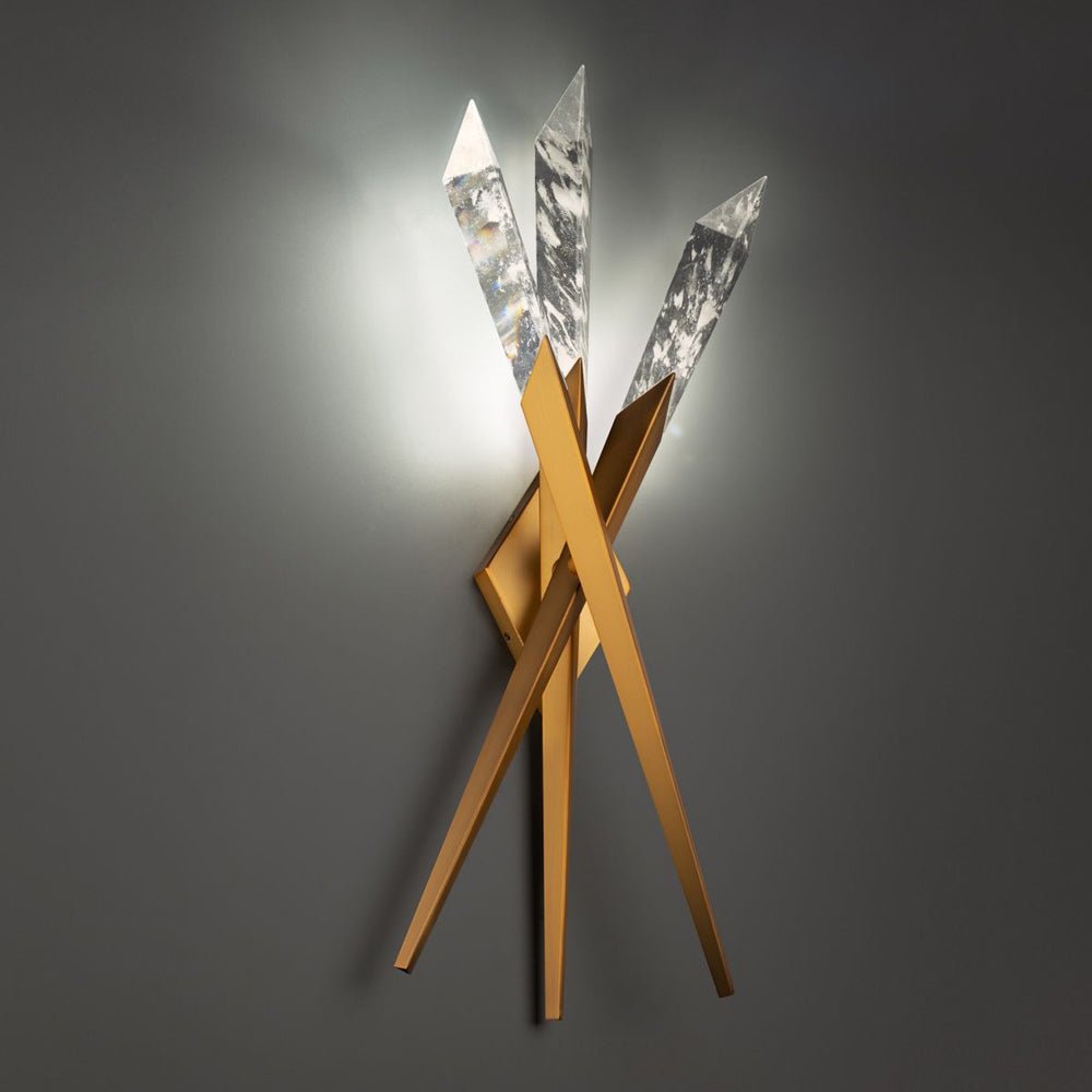 Solitude 3-Light LED Wall Light in Detail.