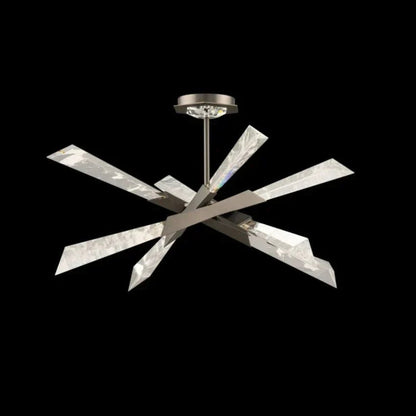 Solitude Crystal Pendant 29"