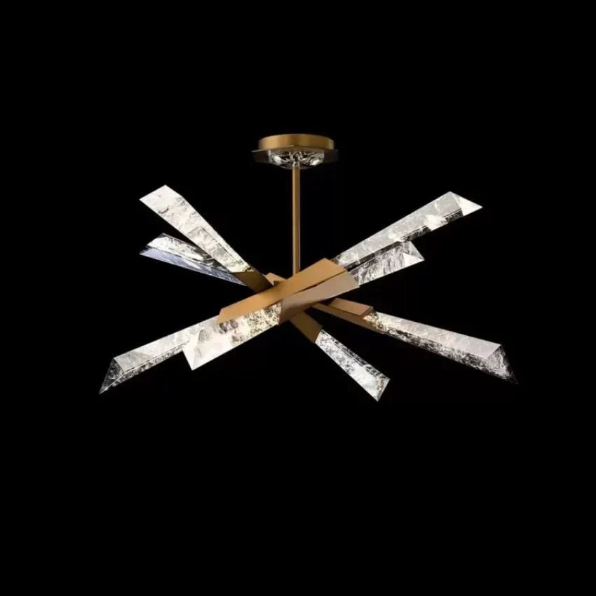 Solitude Crystal Pendant 29"