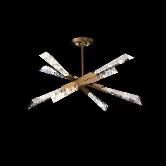 Solitude Crystal Pendant 29"