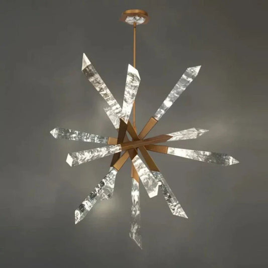 Solitude Crystal Pendant 36"