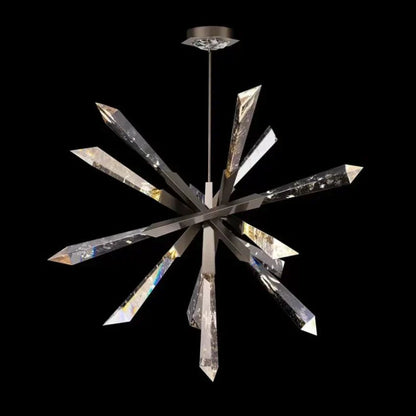 Solitude Crystal Pendant 48"