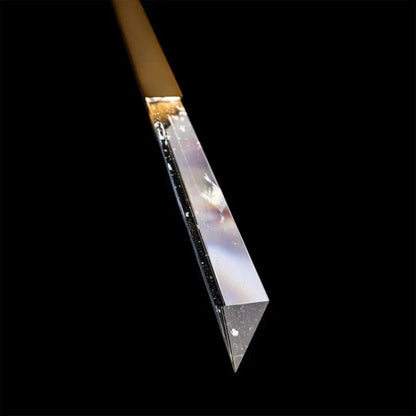 Solitude Crystal Pendant 6"