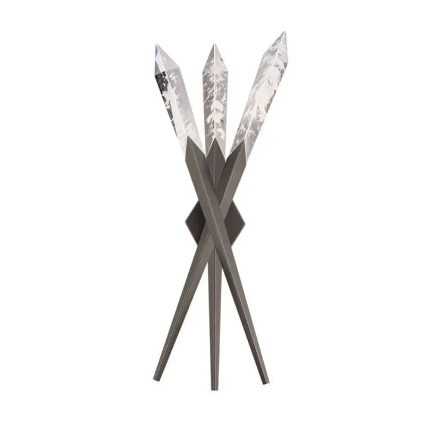 Solitude Crystal Wall Sconce 11"