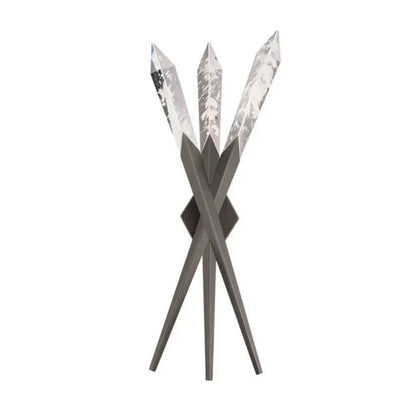 Solitude Crystal Wall Sconce 11"