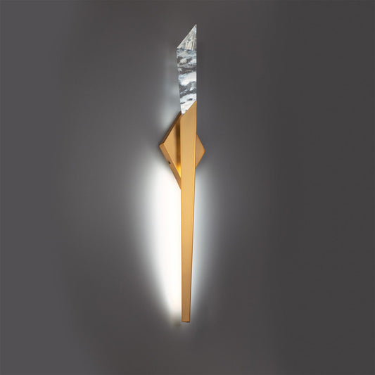 Solitude Crystal Wall Sconce 5" 8"