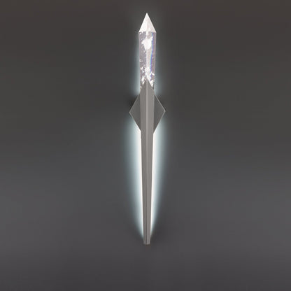 Solitude Crystal Wall Sconce 5" 8"