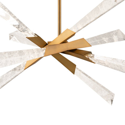 Solitude LED Semi Flush Mount Ceiling Light in Detail.