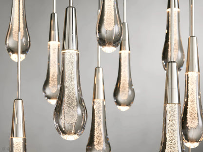 Soltaire Round Chandelier 58"D-Nobipets