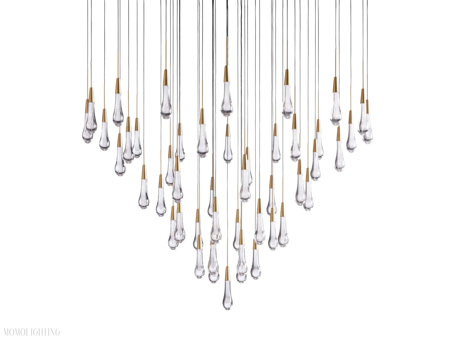 Soltaire Round Chandelier 58"D-Nobipets