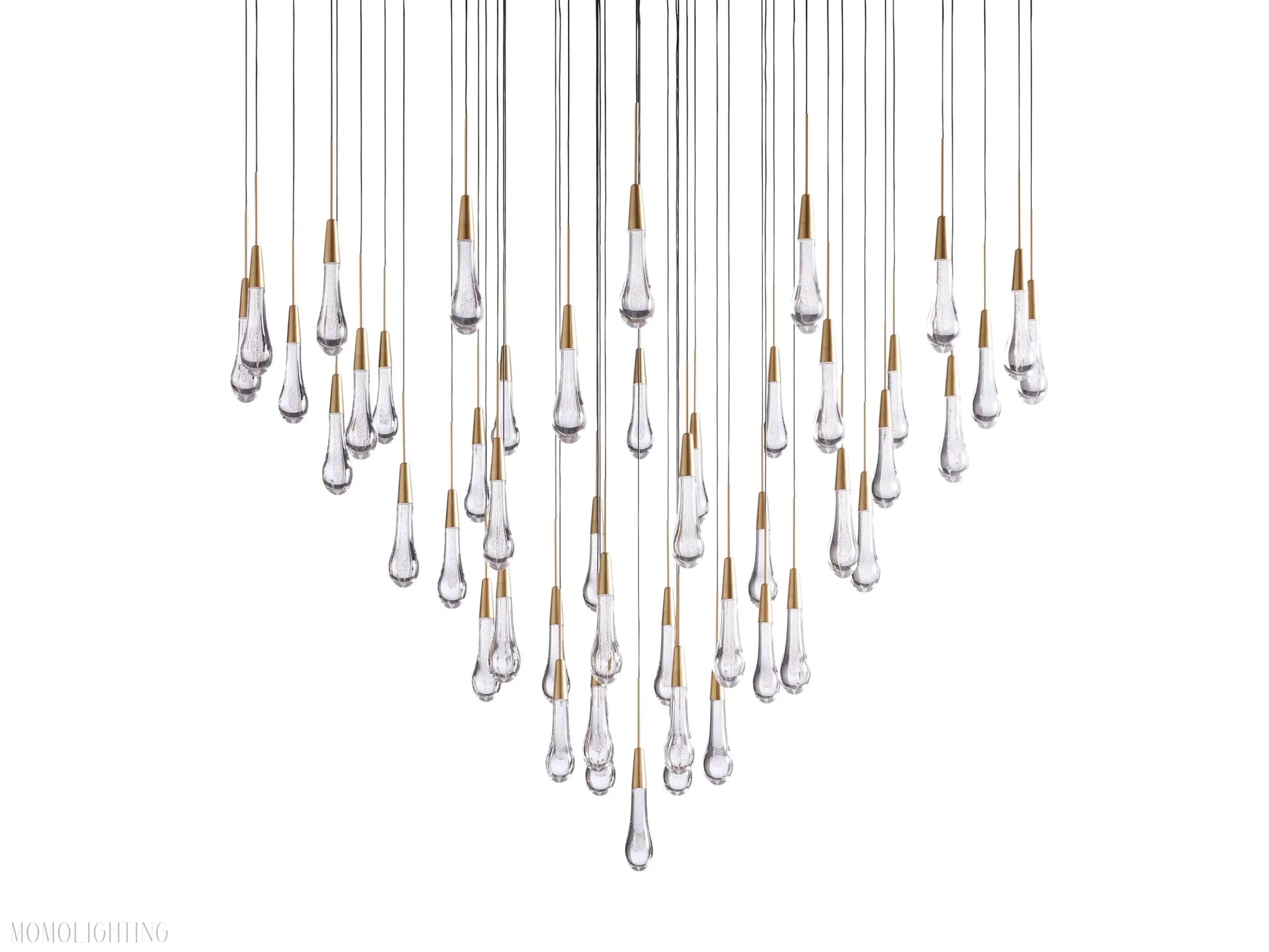 Soltaire Round Chandelier 58"D-Nobipets