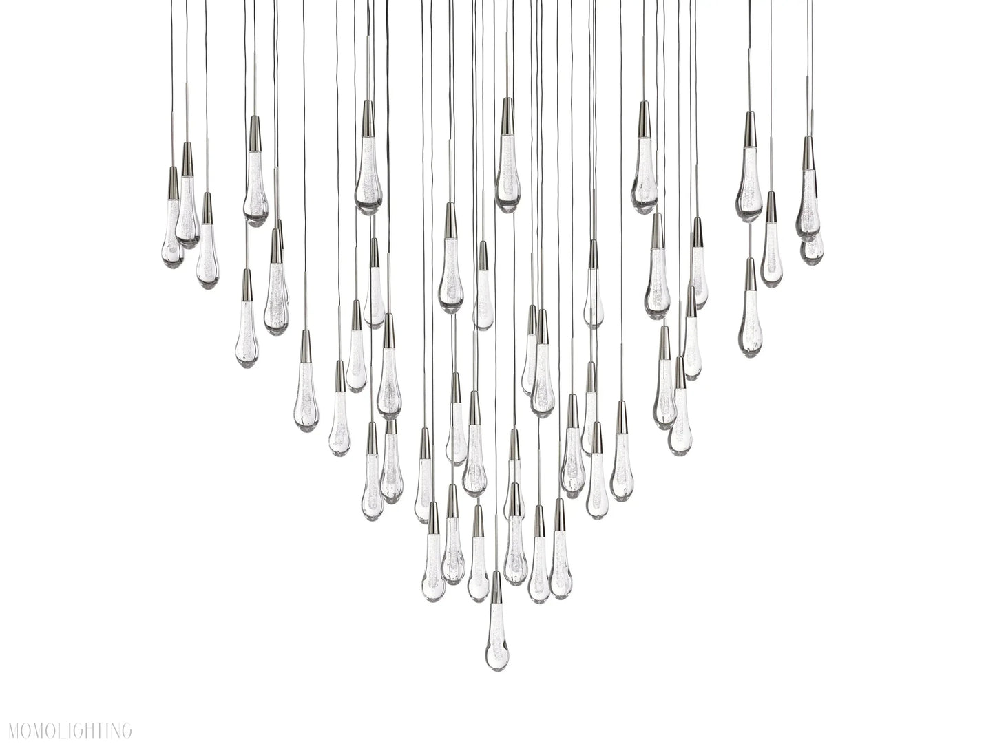 Soltaire Round Chandelier 58"D-Nobipets