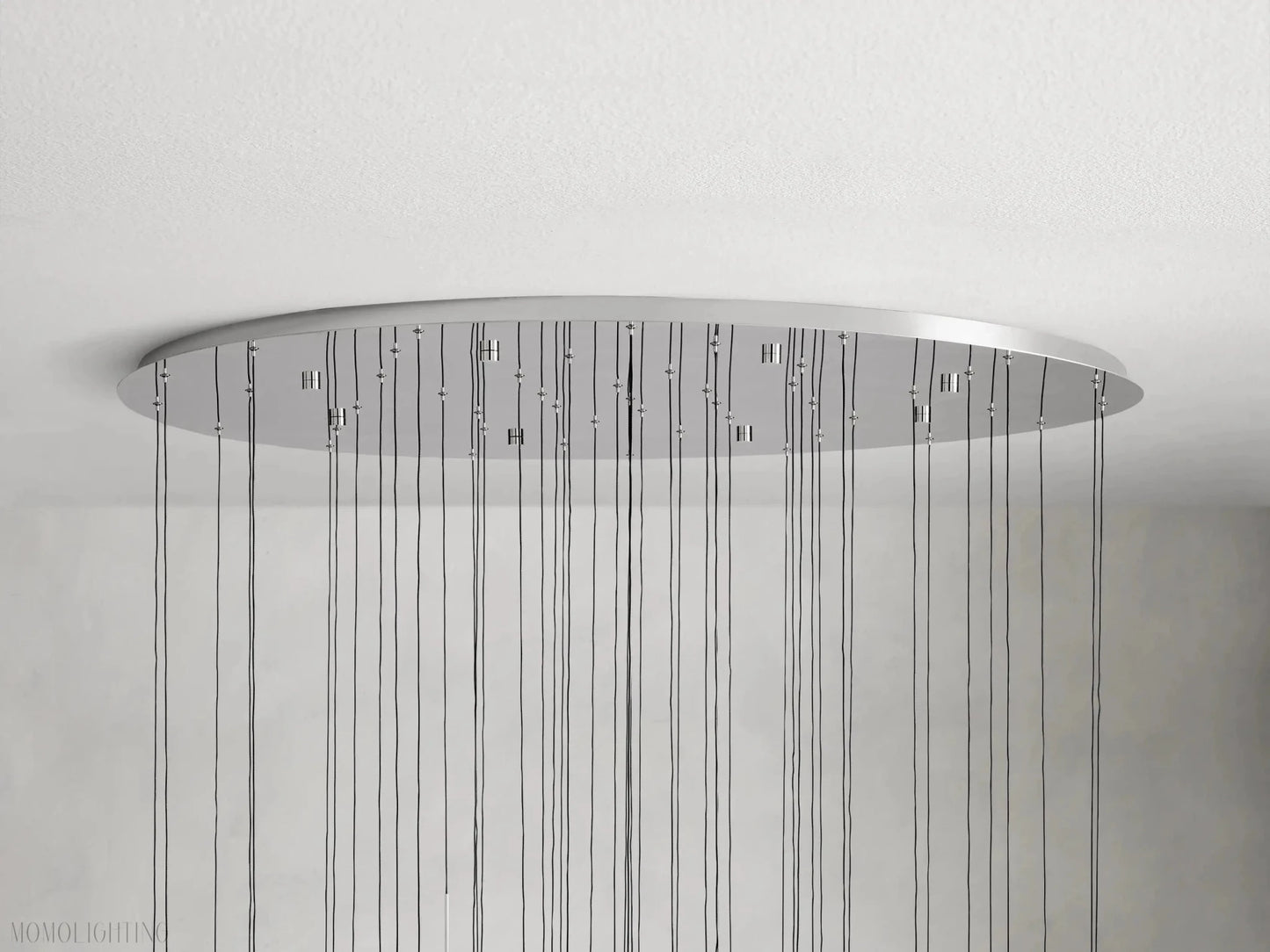 Soltaire Round Chandelier 58"D-Nobipets