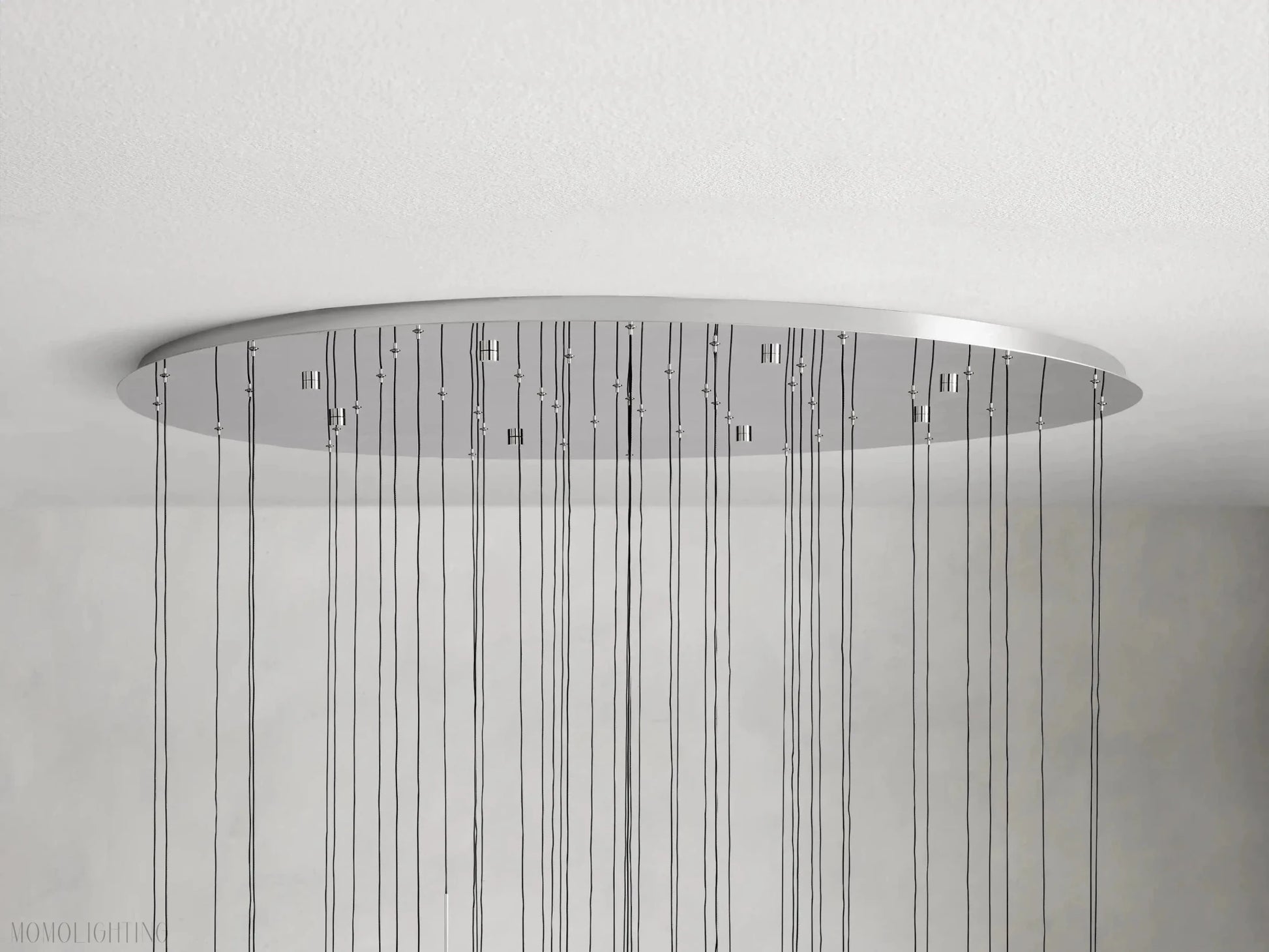Soltaire Round Chandelier 58"D-Nobipets