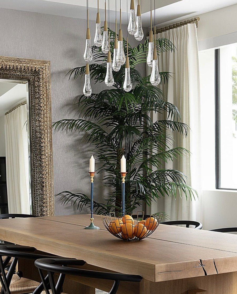 Soltaire Round Chandelier 58"D-Nobipets